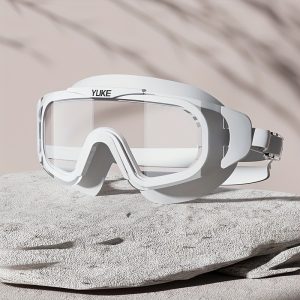 HD Waterproof Anti-Fog Diving Goggles - Durable Plated Frame, Unisex Design For Professional And Casual Swimmers